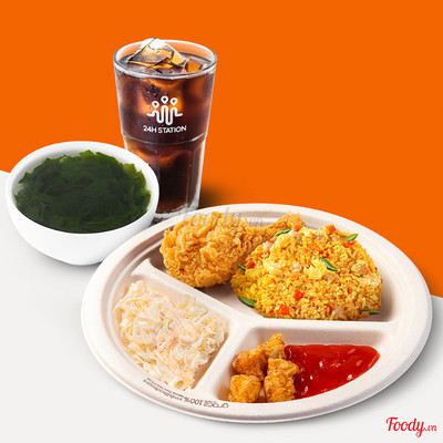 Combo Cơm Chiên Đùi Gà Chiên Giòn