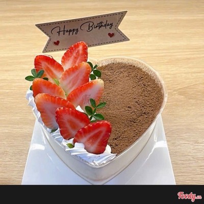 BÁNH Tiramisu Trái tim (sezi 10)