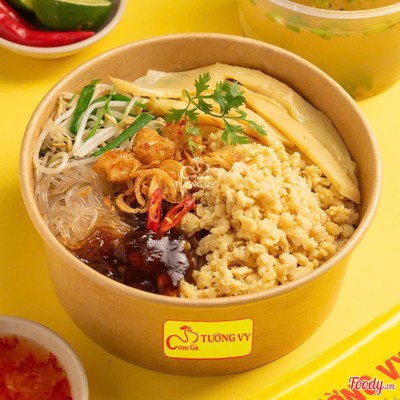 Miến Trộn Ức Thịt Gà Bằm