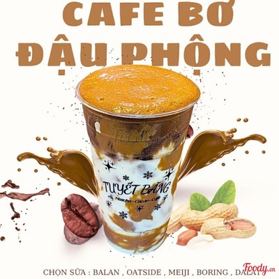 Cafe Bơ Đậu Phộng Ly 700ml