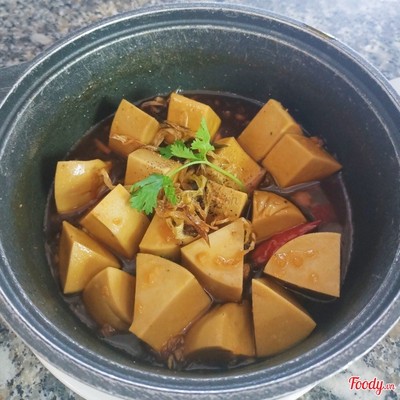 Chả lụa kho tiêu