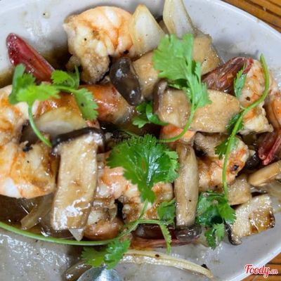 Cơm Tôm Sốt Tiêu