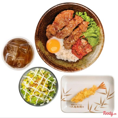 Combo Cơm Gà Chiên Giòn Xốt Teriyaki