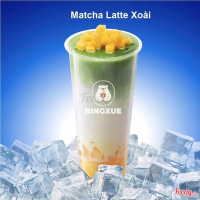 Matcha Latte Xoài