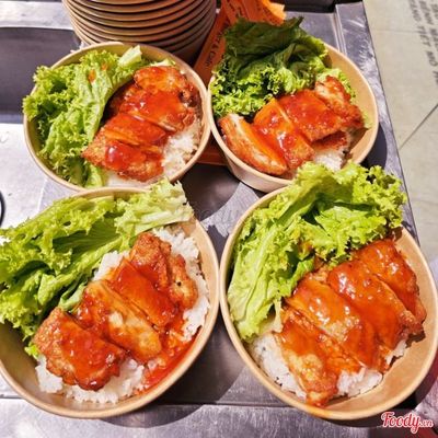 Cơm Gà Sốt Tắc + Coca