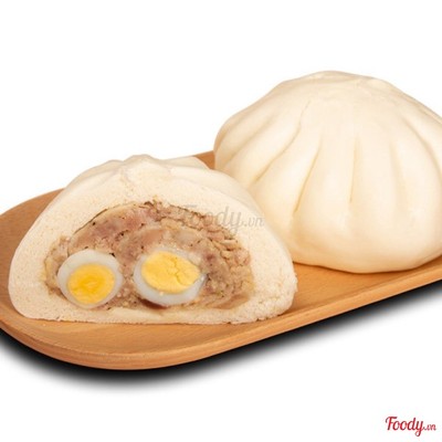 Bánh Bao 2 Trứng Cút + Thịt