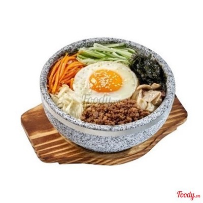 Cơm trộn thịt bò