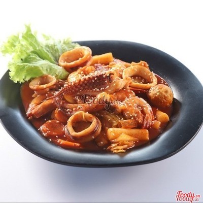 Bánh gạo xào hải sản