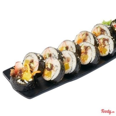 Kimbap ba chỉ bò