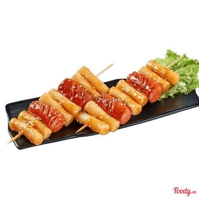 Bánh gạo xúc xích