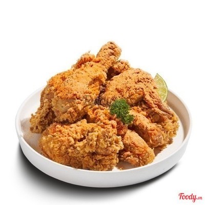 Gà Nửa Con Phủ Bột Phô Mai
