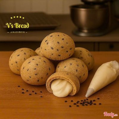 Bánh Mè Hàn Quốc Nhân Su Kem 3pcs