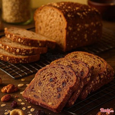 Bánh mì ngũ cốc yến mạch, óc chó, các loại hạt và trái cây khô (Premium Fruit and Nut Loaf )- 1 gói