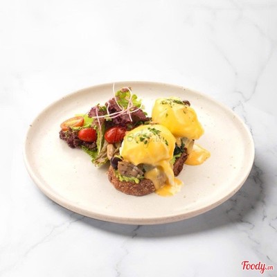 Eggs Florentine Herbed Ricotta