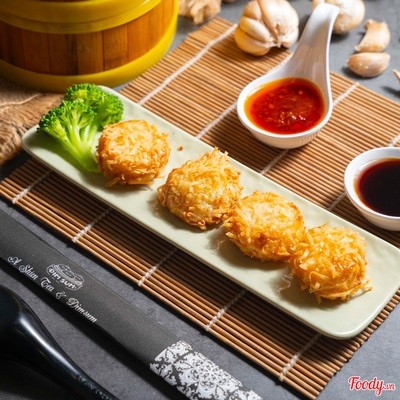 Xíu Mại Mực Chiên ( phần 4 viên )