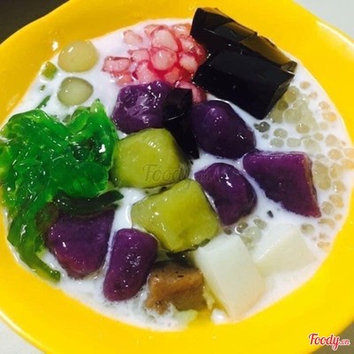 Chè khoai dẻo - sầu riêng