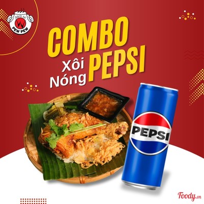 Combo Xôi Thập Cẩm + Pepsi