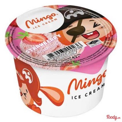 Kem ly Mingo 3OZ dâu tây 80ML
