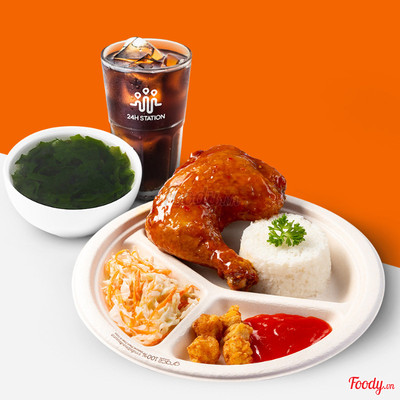 Combo Cơm Gà Góc Tư Phủ Xốt