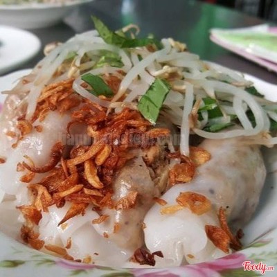 Bánh cuốn chà bông chay