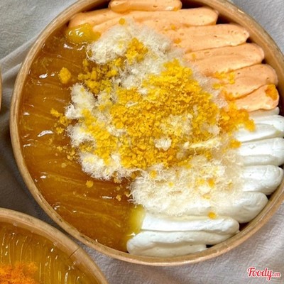 Bông lan trứng muối mix 3 sốt