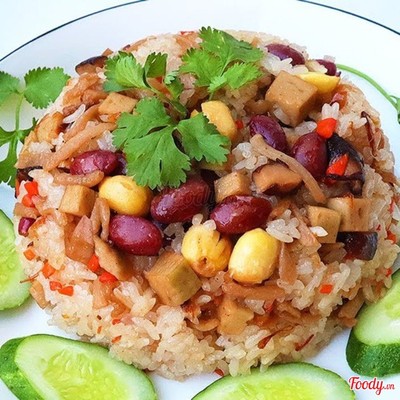 Xôi bát bửu hạt sen