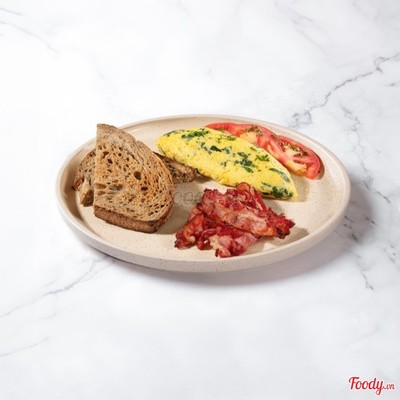 Spinach & Cheese Omelette