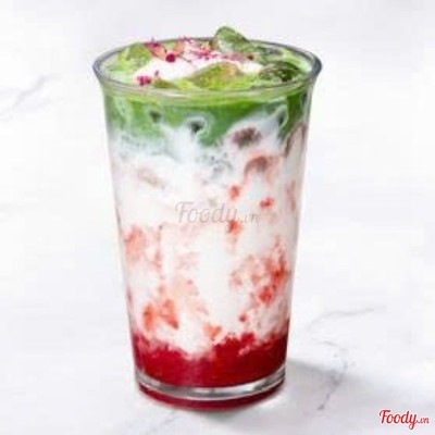 Strawberry Matcha Latte
