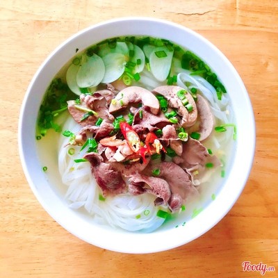 Phở tim cật