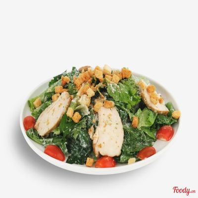 Món Ăn Caesar Salad With Chicken 