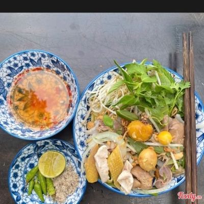 Bánh Ướt Gà Xé Thập Cẩm