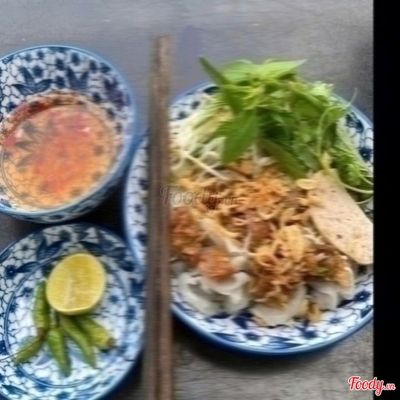 Bánh Cuốn Chả Bò Thịt Nướng