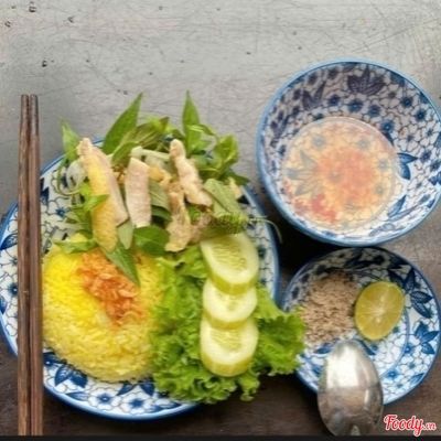 Cơm gà Ta chặt