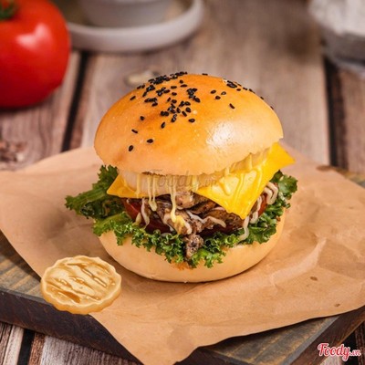 Pan-Fried Chicken Breast Hamburger