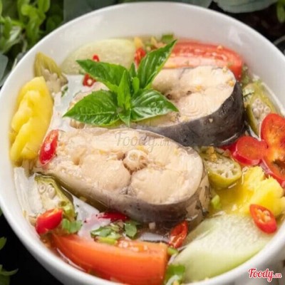 Cơm canh chua cá Basa