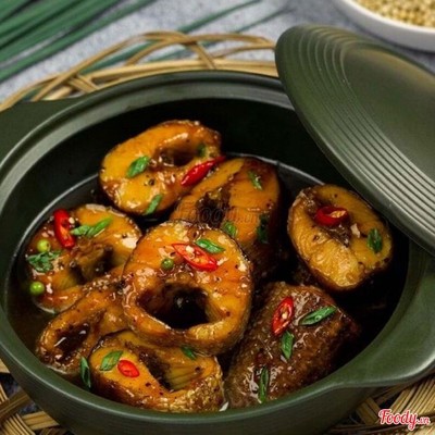 Cơm cá lóc kho tộ