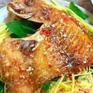CÁ ĐIÊU HỒNG CHIÊN NƯỚC MẮM XOÀI