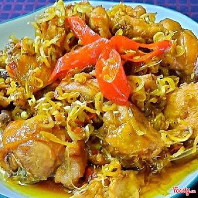 GÀ KHO SẢ ỚT