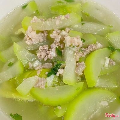 CANH BẦU THỊT BẰM - CHÉN