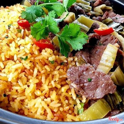 CƠM CHIÊN DƯA BÒ