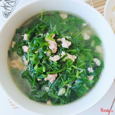 CANH BÓ XÔI THỊT BẰM - CHÉN