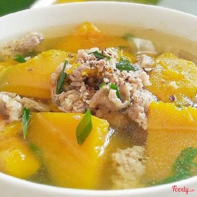 CANH BÍ ĐỎ THỊT BẰM