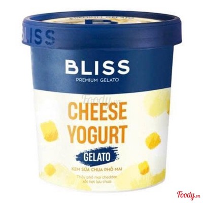 Kem hộp Bliss sữa chua phô mai 473ML
