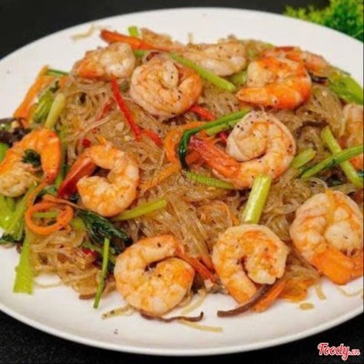 MIẾN XÀO TÔM
