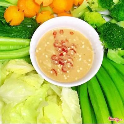 RAU LUỘC THẬP CẨM   CHAO (CHAY)
