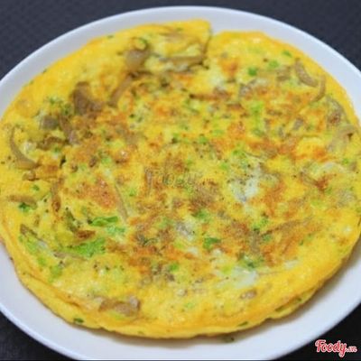 TRỨNG CHIÊN THỊT BẰM