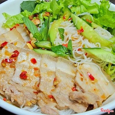 BÚN THỊT HEO LUỘC - NƯỚC MẮM