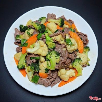 BÔNG CẢI XÀO BÒ