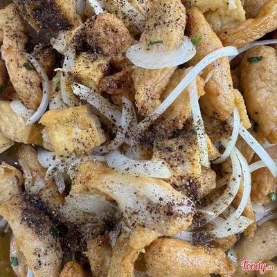 CƠM CHẢ CÁ ĐẬU HŨ  SỐT CÀ