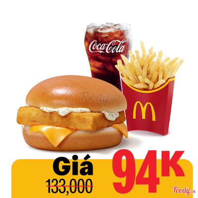 Phần Ăn Burger Cá